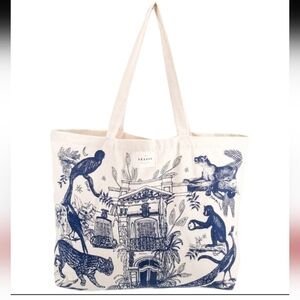 Sézane Canvas Tote Bag